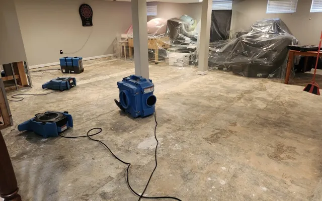 Sump Pump Failure Flooding in Rancho Cucamonga, CA